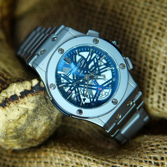 Hublot Classic Fusion Skeleton Titanium Watch M005