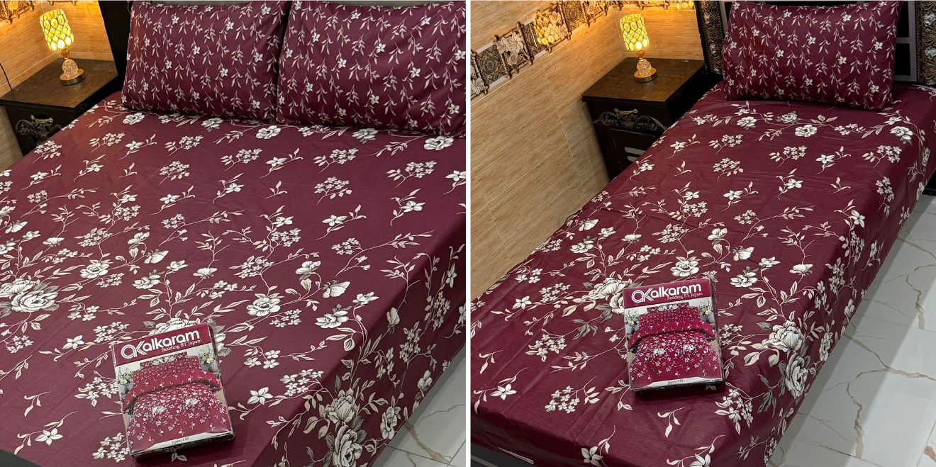 Alkaram Bedsheets 5 Different Designs