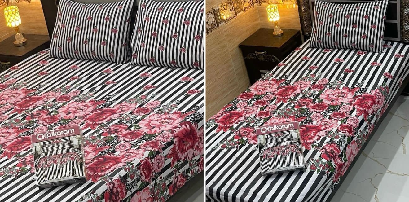 Alkaram Bedsheets 5 Different Designs