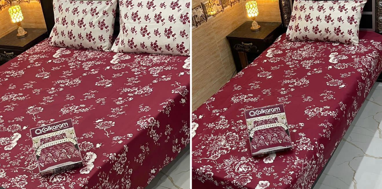 Alkaram Bedsheets 5 Different Designs
