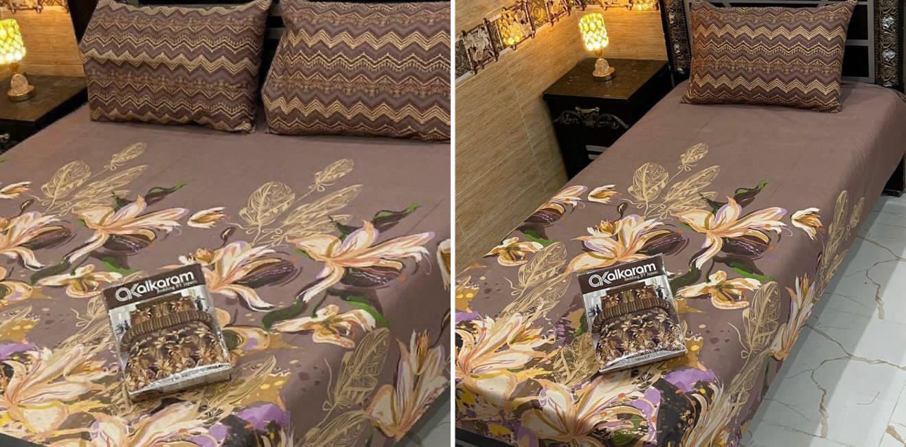 Alkaram Bedsheets 6 Different Designs