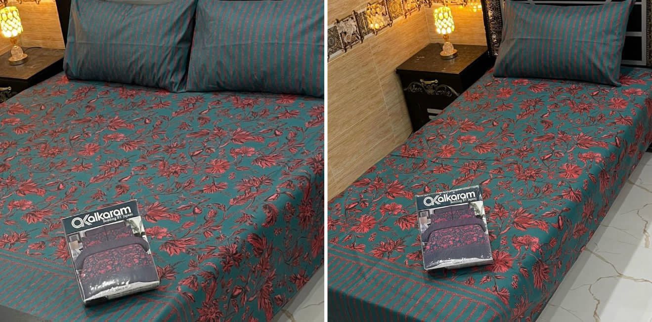 Alkaram Bedsheets 6 Different Designs