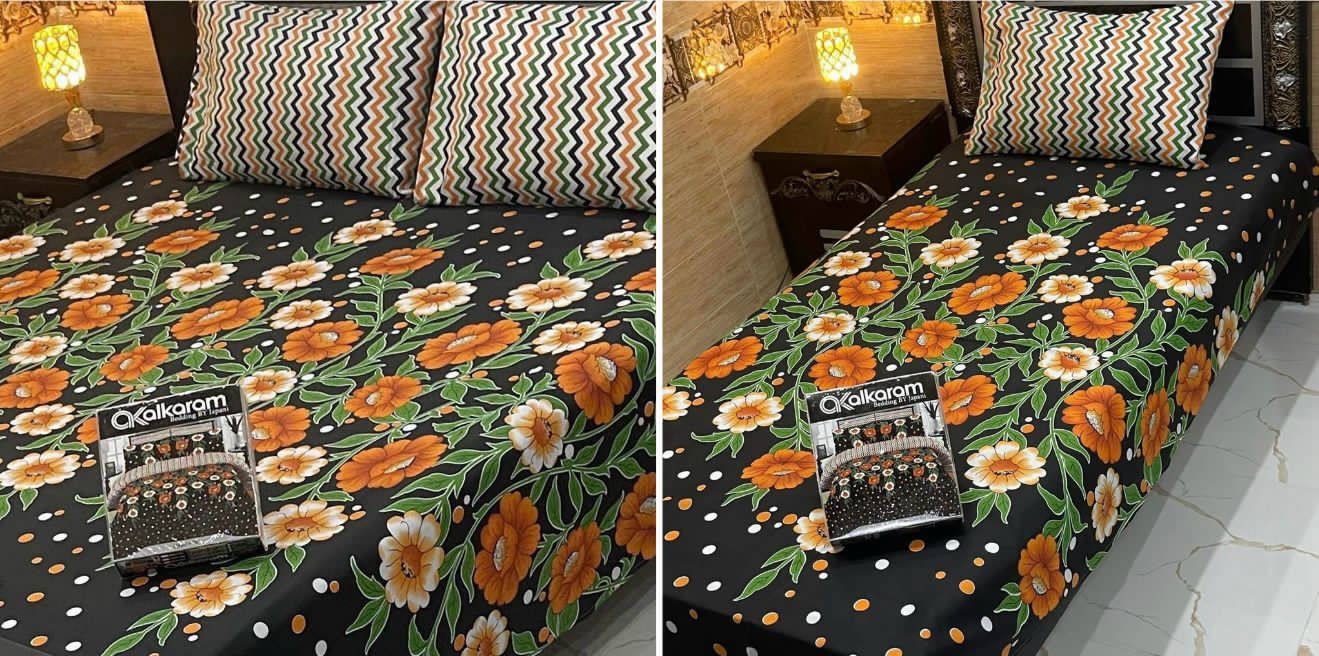 Alkaram Bedsheets 6 Different Designs