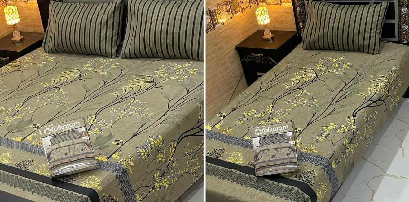 Alkaram Bedsheets 6 Different Designs