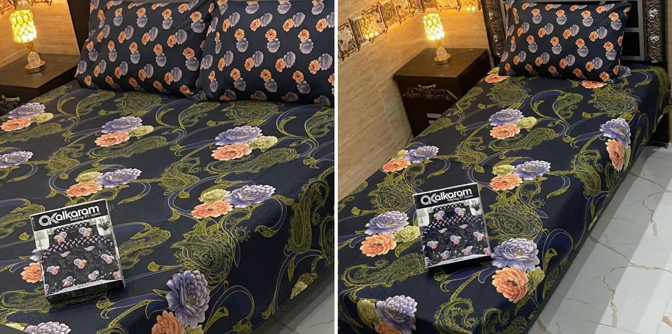 Alkaram Bedsheets 5 Different Designs