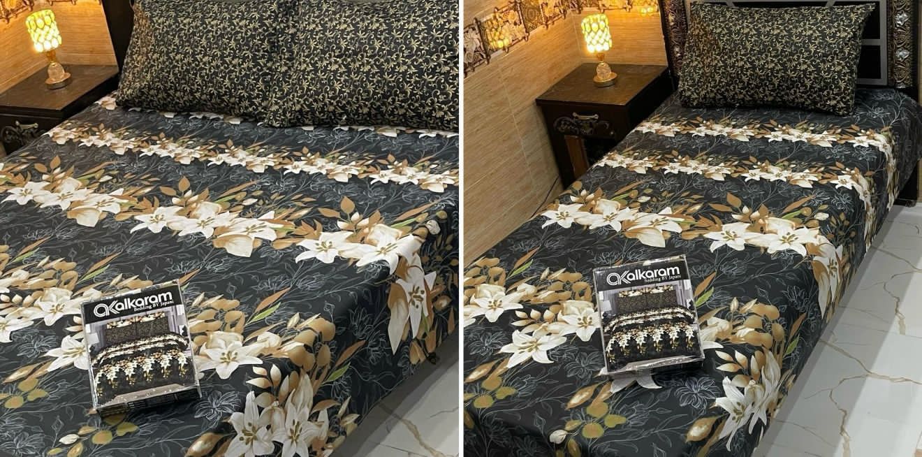 Alkaram Bedsheets 5 Different Designs