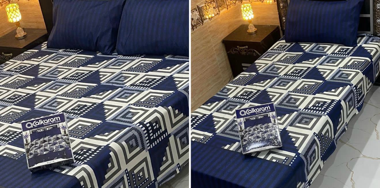 Alkaram Bedsheets 6 Different Designs
