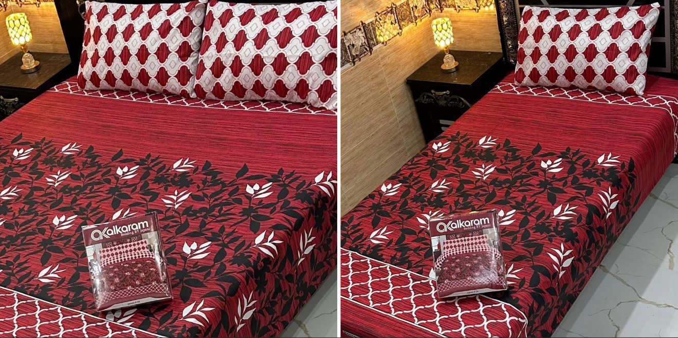 Alkaram Bedsheets 6 Different Designs